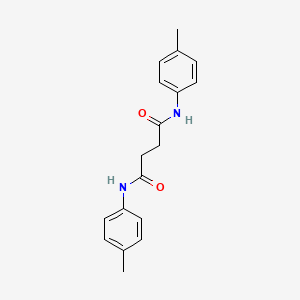 molecular formula C18H20N2O2 B5683364 N,N'-bis(4-methylphenyl)succinamide CAS No. 6876-55-7