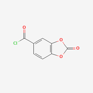 2-Oxo-2H-1,3-benzodioxole-5-carbonyl chloride