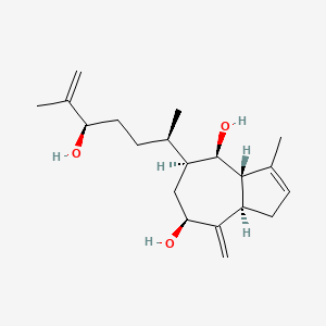 molecular formula C20H32O3 B568370 Dictyotriol C CAS No. 115890-56-7