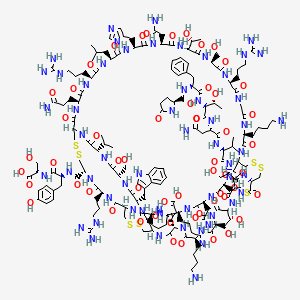 molecular formula C176H277N57O55S7 B568394 Charybdotoxin CAS No. 115422-61-2