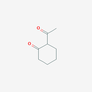molecular formula C8H12O2 B056840 2-Acetylcyclohexanone CAS No. 125117-37-5