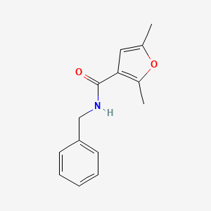 molecular formula C14H15NO2 B5684058 N-benzyl-2,5-dimethyl-3-furamide 