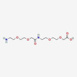 2-[2-[2-[[2-[2-(2-Aminoethoxy)ethoxy]acetyl]amino]ethoxy]ethoxy]acetic acid