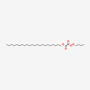 molecular formula C28H54O5 B568429 O,O-tert-Butyl O-docosyl monoperoxyoxalate CAS No. 116753-76-5