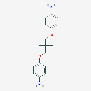 molecular formula C17H22N2O2 B056843 Neopentyl Glycol Bis(4-aminophenyl) Ether CAS No. 115570-52-0