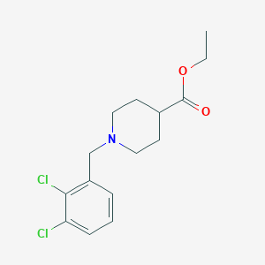 molecular formula C15H19Cl2NO2 B5684328 ethyl 1-(2,3-dichlorobenzyl)-4-piperidinecarboxylate 