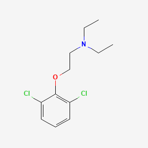 molecular formula C12H17Cl2NO B5684557 2-(2,6-dichlorophenoxy)-N,N-diethylethanamine 
