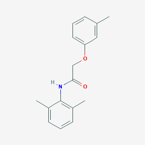 molecular formula C17H19NO2 B5684591 N-(2,6-dimethylphenyl)-2-(3-methylphenoxy)acetamide 