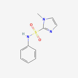 B568473 1-Methyl-N-phenyl-1H-imidazole-2-sulfonamide CAS No. 123891-32-7