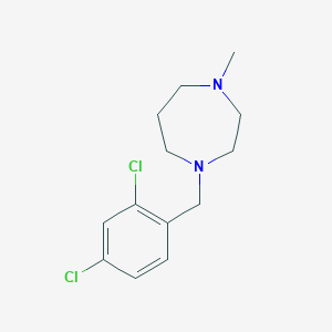 molecular formula C13H18Cl2N2 B5684863 1-(2,4-dichlorobenzyl)-4-methyl-1,4-diazepane 