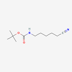 Carbamic acid, (5-cyanopentyl)-, 1,1-dimethylethyl ester