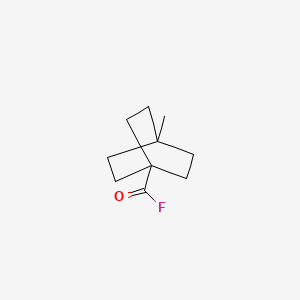 4-Methylbicyclo[2.2.2]octane-1-carbonyl fluoride