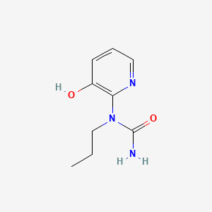 molecular formula C9H13N3O2 B568523 N-(3-Hydroxypyridin-2-yl)-N-propylurea CAS No. 115541-96-3