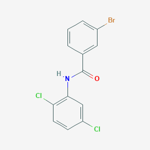 molecular formula C13H8BrCl2NO B5685270 3-bromo-N-(2,5-dichlorophenyl)benzamide 