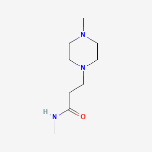 N-methyl-3-(4-methylpiperazin-1-yl)propanamide