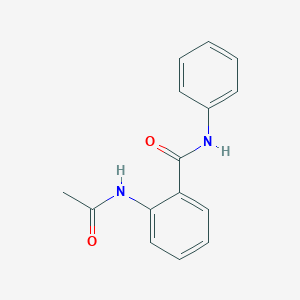 molecular formula C15H14N2O2 B5685366 2-(acetylamino)-N-phenylbenzamide 