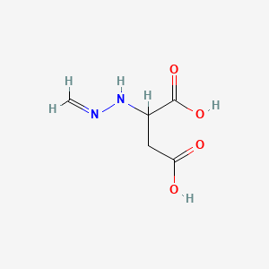 2-(2-Methylenehydrazino)succinic acid