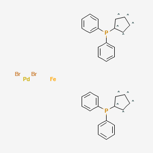 Dibromo[1,1'-bis(diphenylphosphino)ferrocene]palladium(II)