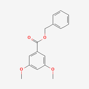 molecular formula C16H16O4 B5685593 benzyl 3,5-dimethoxybenzoate 