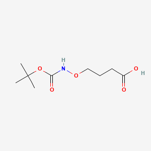 4-(((tert-Butoxycarbonyl)amino)oxy)butanoic acid