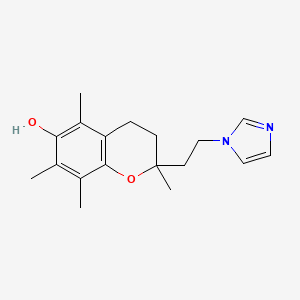 2-[2-(1H-Imidazol-1-yl)ethyl]-2,5,7,8-tetramethylchroman-6-ol