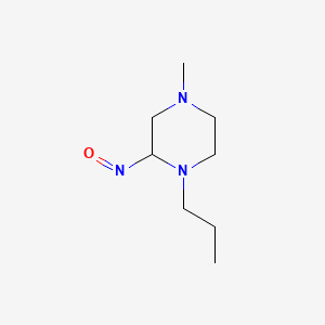 4-Methyl-2-nitroso-1-propylpiperazine