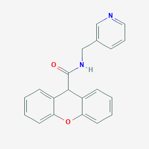 molecular formula C20H16N2O2 B5686014 N-(3-pyridinylmethyl)-9H-xanthene-9-carboxamide 