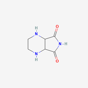 Tetrahydro-1H-pyrrolo[3,4-b]pyrazine-5,7(6H,7aH)-dione