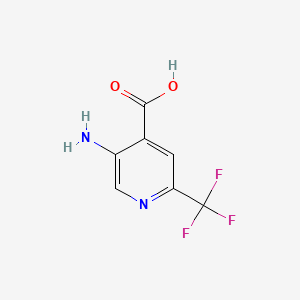 5-Amino-2-(trifluoromethyl)isonicotinic acid