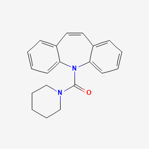 molecular formula C20H20N2O B5686574 5-(1-piperidinylcarbonyl)-5H-dibenzo[b,f]azepine 
