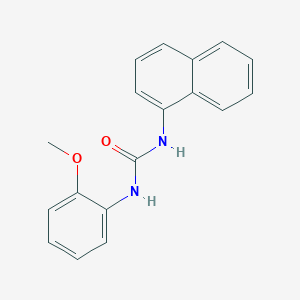 molecular formula C18H16N2O2 B5686751 N-(2-methoxyphenyl)-N'-1-naphthylurea 