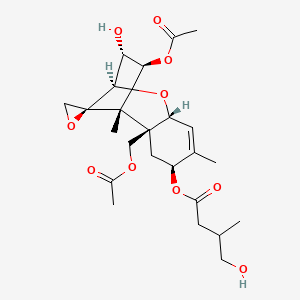 molecular formula C24H34O10 B568687 4'-Hydroxy T-2 toxin CAS No. 112765-59-0
