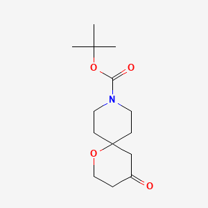 Tert-butyl 4-oxo-1-oxa-9-azaspiro[5.5]undecane-9-carboxylate