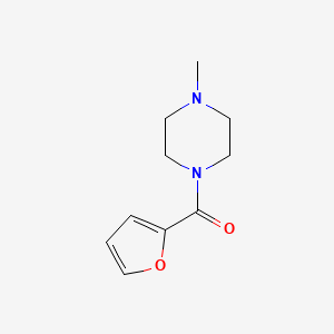 molecular formula C10H14N2O2 B5686968 1-(2-furoyl)-4-methylpiperazine 
