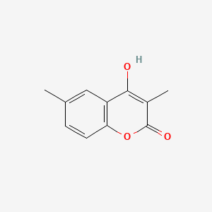 molecular formula C11H10O3 B568702 3,6-Dimethyl-4-hydroxycoumarin CAS No. 118157-94-1