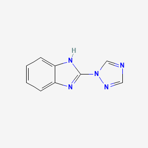 2-(1H-1,2,4-triazol-1-yl)-1H-benzo[d]imidazole