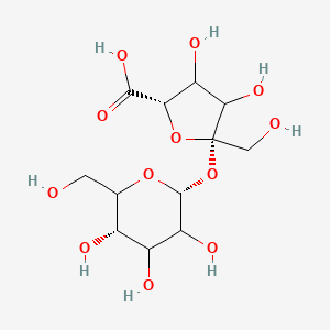 molecular formula C12H20O12 B568735 蔗糖 6'-羧酸 CAS No. 133634-69-2