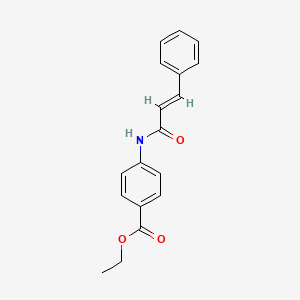ethyl 4-(cinnamoylamino)benzoate