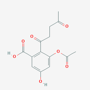 3-O-Levulinoyl-3,5-dihydroxy Benzoic Acid Acetate