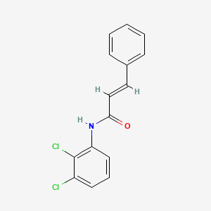 molecular formula C15H11Cl2NO B5687520 N-(2,3-dichlorophenyl)-3-phenylacrylamide 
