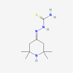 molecular formula C10H20N4S B5687521 2,2,6,6-tetramethyl-4-piperidinone thiosemicarbazone CAS No. 40645-49-6