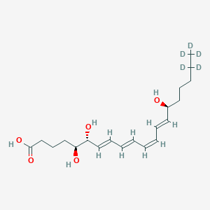 molecular formula C20H27D5O5 B568764 Lipoxin A4-d5 CAS No. 1622429-53-1