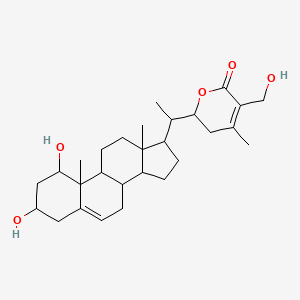 molecular formula C28H42O5 B568767 Sominone CAS No. 98569-64-3