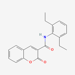 N-(2,6-diethylphenyl)-2-oxo-2H-chromene-3-carboxamide