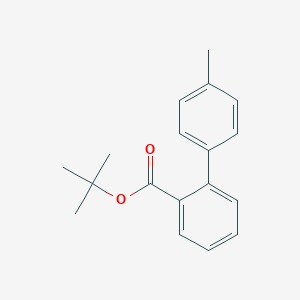 B056878 Tert-butyl 4'-methylbiphenyl-2-carboxylate CAS No. 114772-36-0