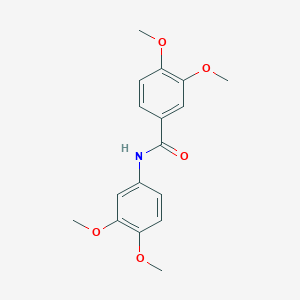 molecular formula C17H19NO5 B5687957 N-(3,4-dimethoxyphenyl)-3,4-dimethoxybenzamide 