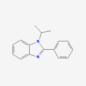 molecular formula C16H16N2 B5687992 1-isopropyl-2-phenyl-1H-benzimidazole CAS No. 305347-11-9
