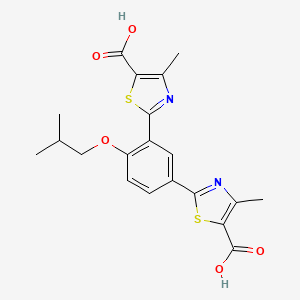 2,2'-[4-(2-Methylpropoxy)-1,3-phenylene]bis[4-methyl-5-thiazolecarboxylic Acid
