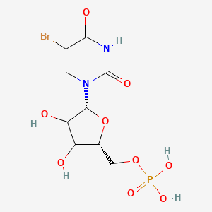 molecular formula C9H12BrN2O9P B568806 5-Bromo-5'-uridylic Acid Triethylamine Salt CAS No. 1061719-00-3
