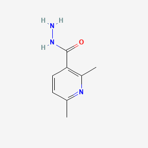 molecular formula C8H11N3O B568818 2,6-Dimethyl-3-pyridinecarboxylic Acid Hydrazide CAS No. 42732-52-5
